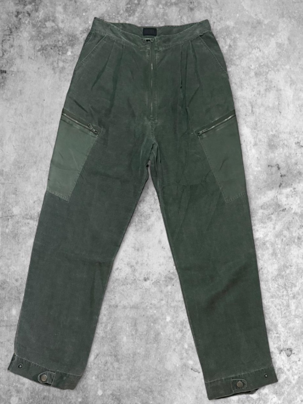 Diesel Dark Green Utility Cargo Pants